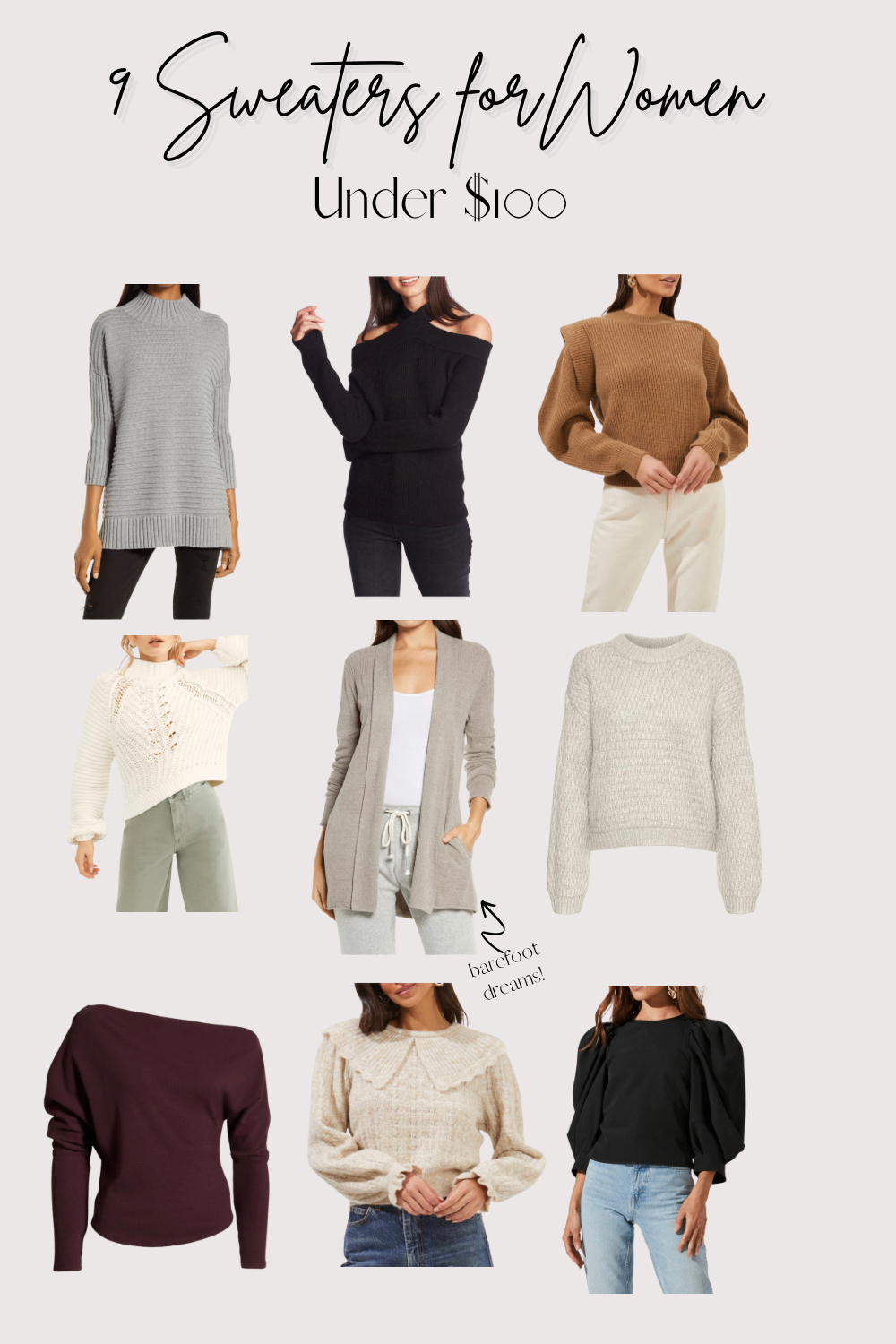 9 Sweaters Under $100 from Nordstrom - A Two Drink Minimum